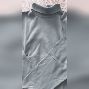 Brand New Lizwear Women's Turtleneck Pale Blue